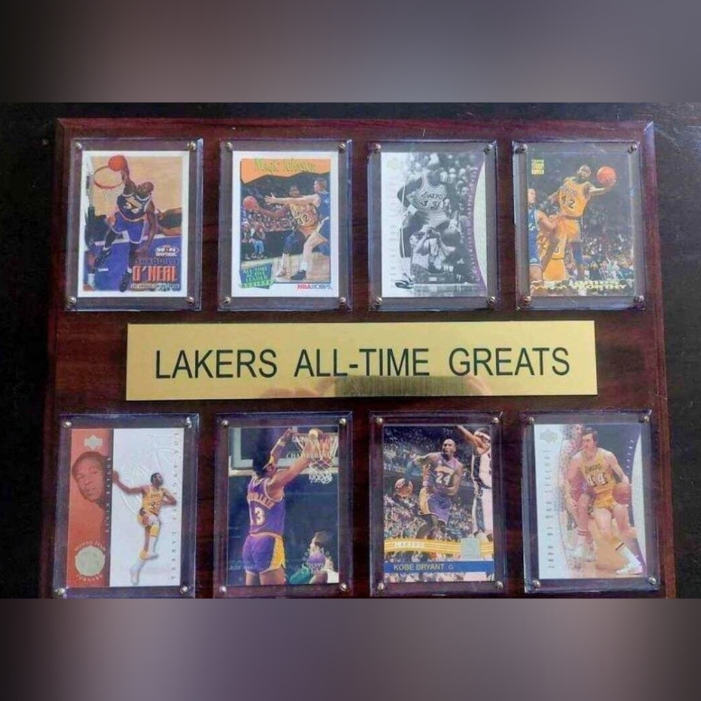 Lakers All-Time Greats Plaque